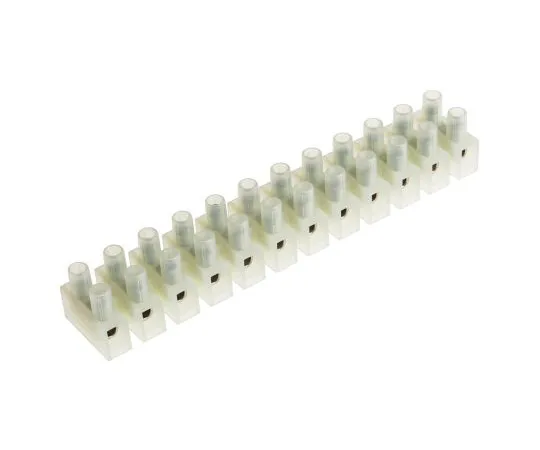 63-4831-12 RS Non-F***d Terminal Block, 12 Way/Pole, Screw Down Terminals, 4 mm² Through Hole, Nylon, 400 V 492-8700