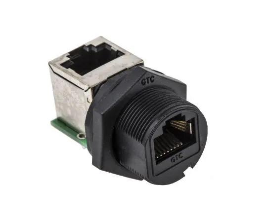 63-4661-96 RS PRO RJ45 Female 90° Coupler, Shielded 111-6747
