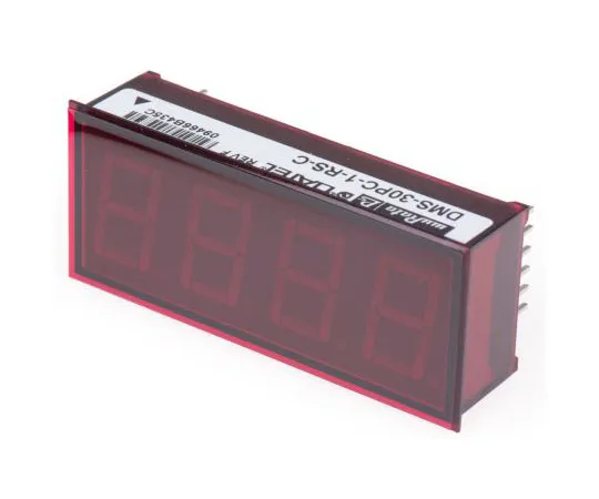 63-4704-12 Murata Power Solutions Digital Voltmeter DC, LED Display 3.5-Digits ±2 %, 53.8 x 22.3 mm DMS 30PC-1-RS-C
