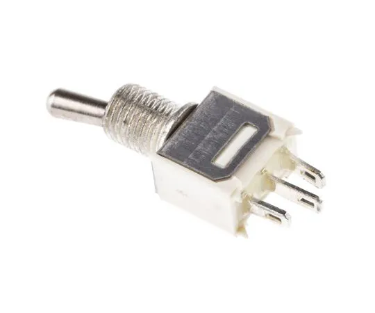 63-4775-82 APEM Single Pole Single Throw (SPST) Toggle Switch, Latching, Panel Mount ZL36S0101