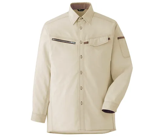 65-1289-31 Work Clothes, VERDEXCEL Male/Female Pair Shirt Ivory S VES2530UE-S VES2530UE-S