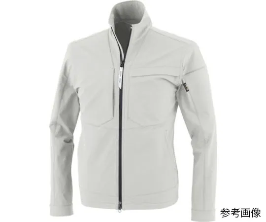65-8424-31 Long Sleeve Blouson Silver Gray 3L 2210-22-3L