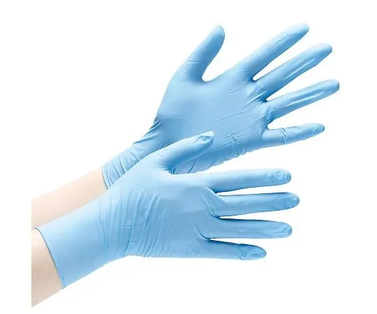 64-1121-82 VERTE 728 Gloves SS Blue Powder Free 100 pieces VERTE728-SS VERTE-728-SS