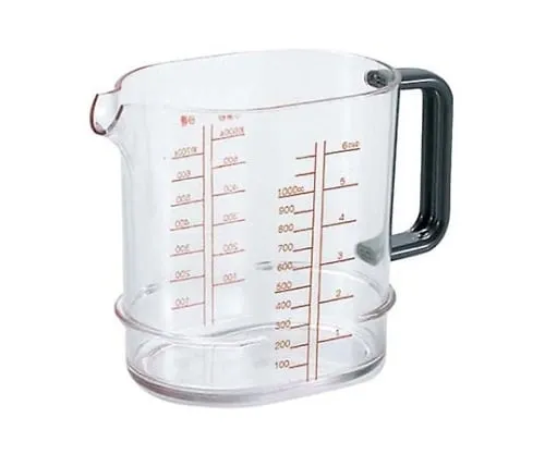 61-6586-18 Polycarbonate Major Cup PM-1 200 mL Red 4216600