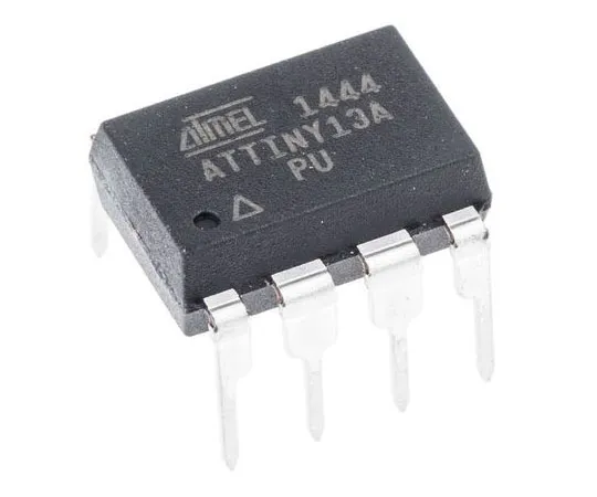 63-4684-78 Microchip Technology ATTINY13A-PU, 8bit AVR Microcontroller, 20MHz, 1 kB Flash, 8-Pin PDIP ATTINY13A-PU