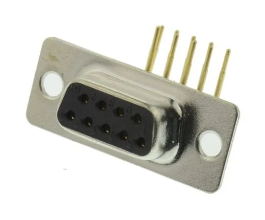 63-4858-78 RS 9 Way Right Angle Through Hole PCB D-sub Connector Socket, 2.77mm Pitch 528-3705