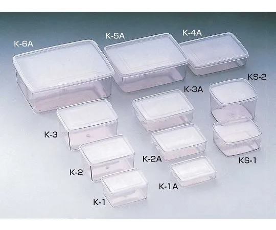64-3691-76 Seal Container (square shape) K-1 (6 pcs) 02250
