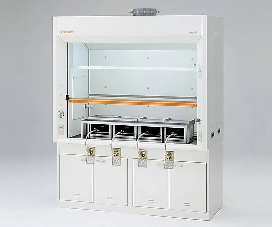 3-4516-01　［Discontinued］ASSRE Fume Hood for Processing Perchloric Acid Processing, Heating Oxidative Decomposition Type 1200 x 995/900 x 2250　ADB-1200