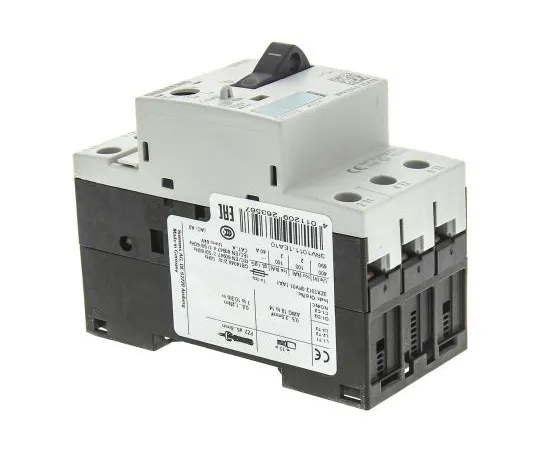 63-4742-82 Siemens Sirius Innovation 690 V Motor Protection Circuit Breaker, 3P Channels, 2.8 → 4 A, 100 kA 3RV1011-1EA10