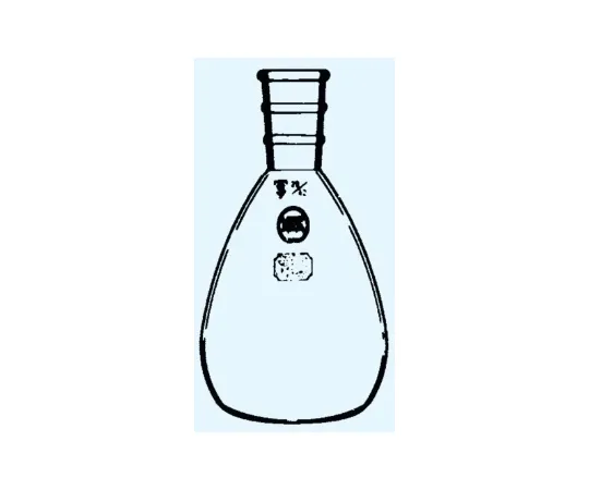 65-8667-22 Maeda Flask (Flat Bottom) White 100 mL Sliding Part 15/25 019-15100