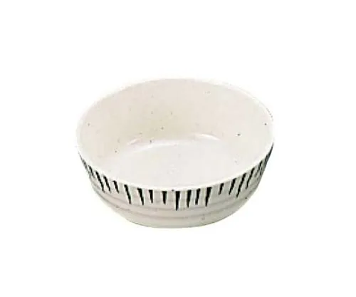61-6834-76 Melamine Japanese Crockpot Small Bowl (Shallow Type) E-11B 2437900