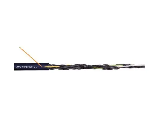 63-4837-08 Igus 3 Core Unscreened Industrial Cable, 1 mm² Blue 10m Reel, Chainflex CF9 Series CF9.10.03