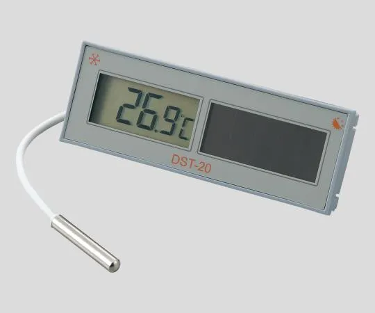 2-899-01　［Discontinued］Waterproof Solar Large Screen Thermometer　DST-20