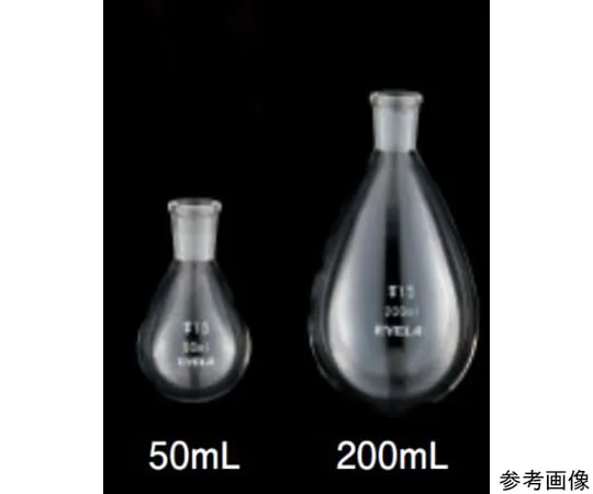 65-0564-19 Sample Flask (Eggplant Type) 300 mL TS 15/25