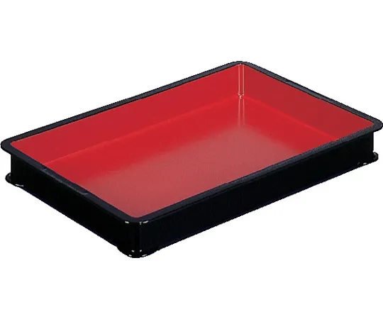67-6648-21 Vermilion Coated Container B Black/Red 20110000BKRED