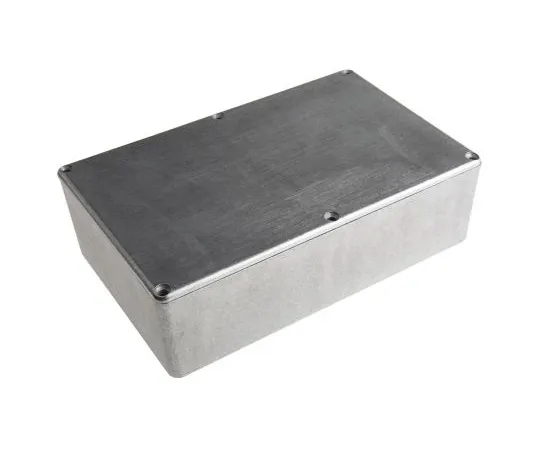 63-4768-29 Hammond 1590, Die Cast Aluminium Enclosure, Shielded, 187.75 x 119.5 x 56mm 1590D