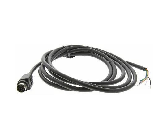 63-4739-55 2m 9-Way Male Moulded Plug to Free End Black DIN Cable Assembly 232-8906