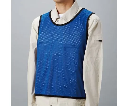 62-6093-29 Mesh Bibs Blue L (F) 873-67B-3L