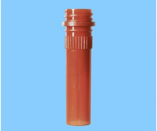 63-2981-60 Screw Cap Micro Tube Light Shielding Type (Brown/Self-standing) Main Unit 0.5ml 72.730.004