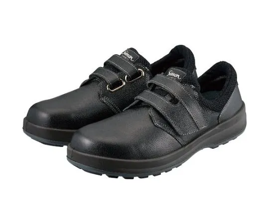 63-1972-79　［Discontinued］safety shoes short WS18 Black 23.5 cm　WS18B-23.5