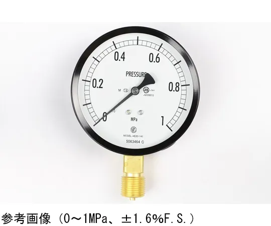 65-4285-02-20 Normal Pressure Gauge (Φ100) Vertical A Frame for Steam with 0.4 MPa Inspection Certificate AE20-141