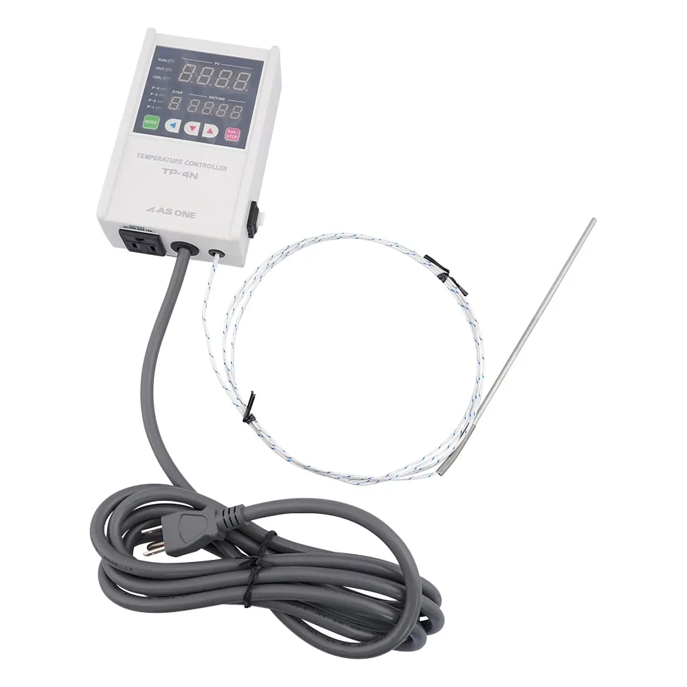 1-5825-11-20　［Discontinued］Digital Temperature Controller (With Program Function) -100 - 600℃ With Calibration Certificate　TP-4NK