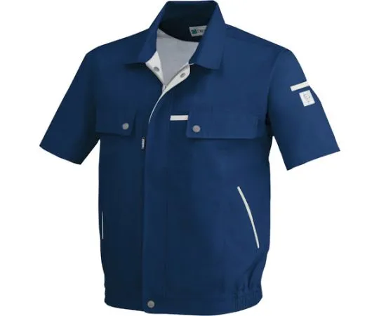 65-8357-74 Short Sleeve Blouson Deep Navy 3L 1551-19-3L