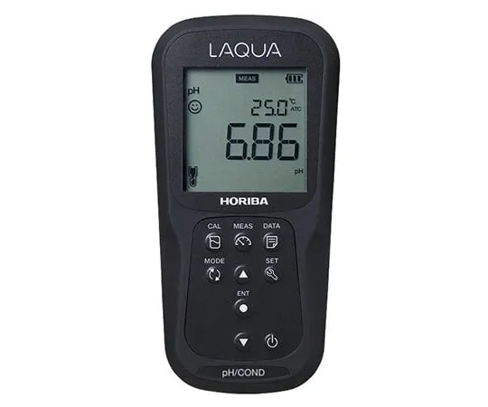 63-6524-87 (Portable/Handy pH • Electrical Conductivity Meter Body Only) Field Type Portable Water Quality Meter LAQUA D-210PC