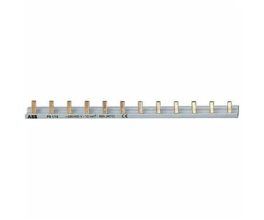 63-4864-86 ABB 1 Phase Busbar, 60 Module, 400V ac, 16mm Pitch 2CDL210001R1660