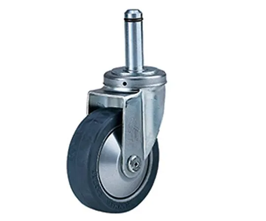 64-3503-32 Wide Rubber Single Caster R100W