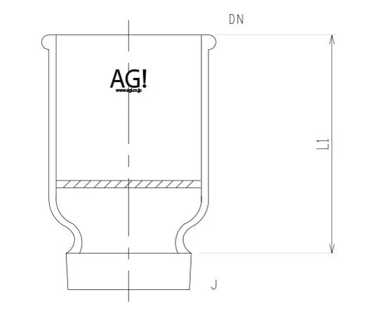 62-2112-67　［Discontinued］Glass/Filter (Crucible Type Separable Type)　3912-1G1