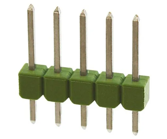 63-4934-60 TE Connectivity AMPMODU MOD II, 5 Way, 1 Row, Straight Pin Header 826926-5