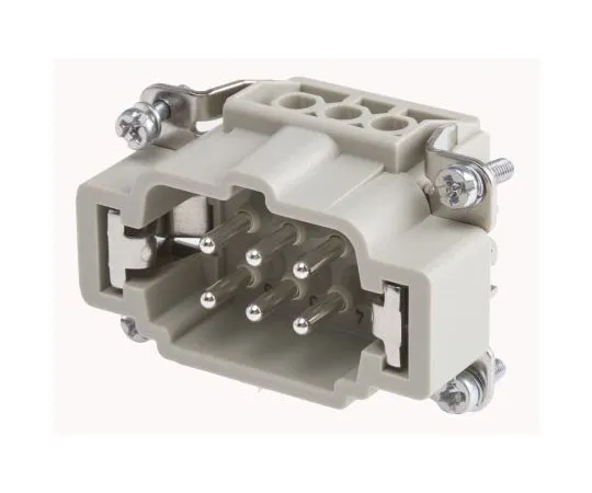 63-4663-44 Heavy-duty Connector Han E Series Male 6 Pole 16 A 500 V 09330062601