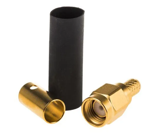 63-4755-55 Radiall Straight 50Ω Cable Mount SMA Connector, Crimp Termination RG142, RG223, RG400 R125076000W