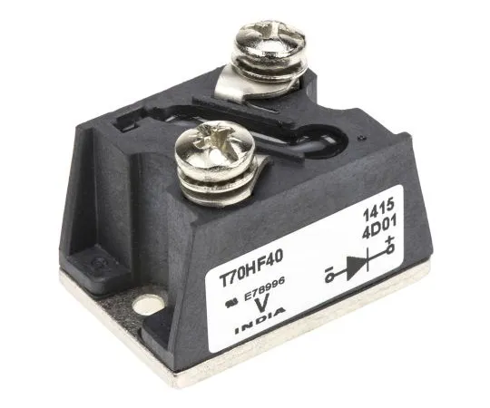 63-4783-65 Vishay 400V 70A, Silicon Junction Diode, 2-Pin T-Module VS-T70HF40 VS-T70HF40