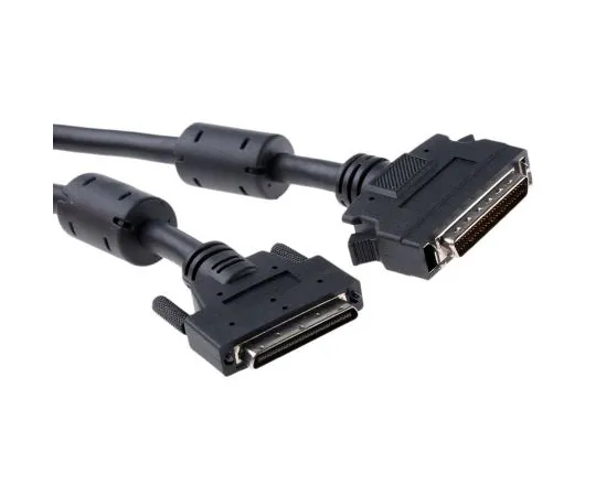 63-4794-25 1m Male SCSI V to Male SCSI II SCSI Cable Assembly, Thumbscrew Fastener 436-5339