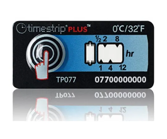61-3816-63 Time and Temperature Indicator :Timestrip PLUS TP077 TP077