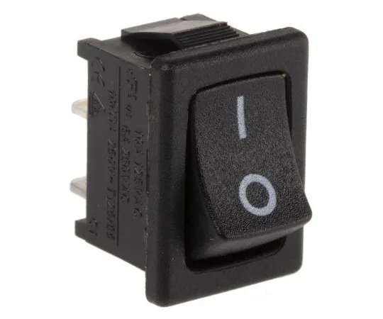 63-4794-75 ZF Single Pole Single Throw (SPST), Latching Rocker Switch Panel Mount SRB22A2FBBNN
