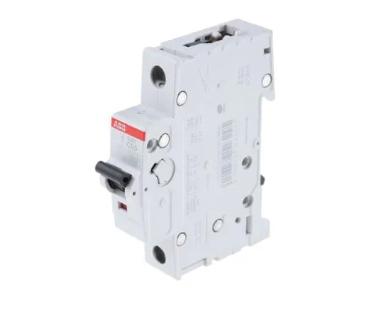 63-4824-73 ABB System M Pro S200 MCB Mini Circuit Breaker 1P, 500 mA, 6 kA, Curve C 2CDS251001R0984 - S201C0.5