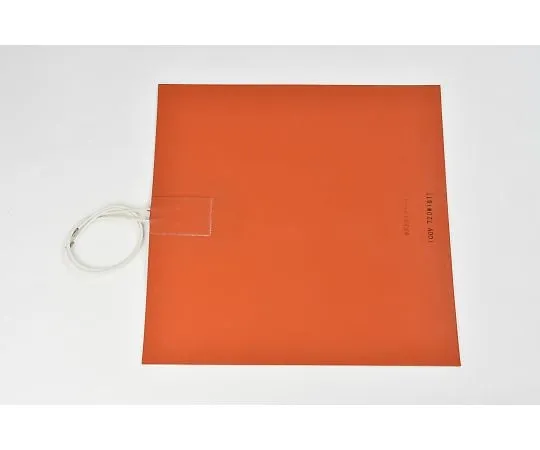 64-3418-91 Silicon Rubber Heater 100V 720W 300mm x 300mm Lead Wire 300mm with Double-sided Tape (Heat resistant to 200 ° C) SR100-720-300-300-P