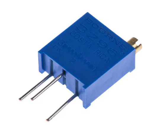 63-4850-86 500Ω Through Hole Trimmer Potentiometer 0.5W Top Adjust Bourns 3296 Series 3296Y-1-501LF