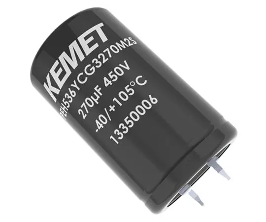 63-4793-59 KEMET 15000μF 35V dc Aluminium Electrolytic Capacitor, Snap-In 35 x 40mm +105°C 35mm 40mm PEH536JDE5150M3