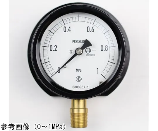 65-4297-43 Sealed Pressure Gauge (75Φ) Vertical B Frame 0.6 MPa BC12-281