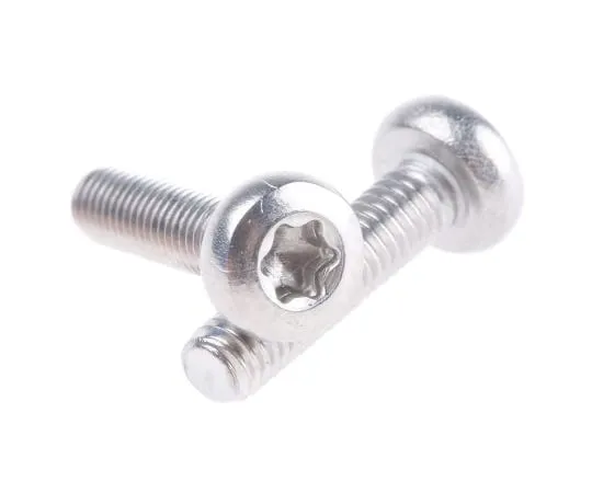 63-4748-80 Plain Pan Stainless Steel Tamper Proof Security Screw, M3 x 12mm 262-5853