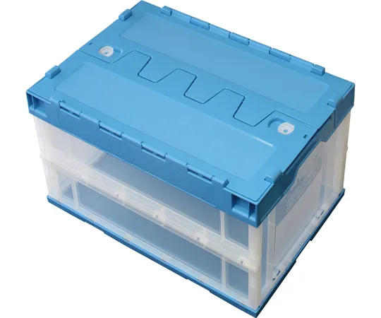 67-8017-94 Lid Integrated with Lock Oricon 5LRFSCB Transparent Blue 5LRFSCB