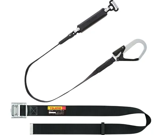 67-0336-91 Waist Belt Steel M Black Flat Rope A Ring L1 Set B1SMFR-AL1BK