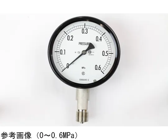 65-4304-26 Sealed Pressure Gauge (100Φ) Vertical A-Frame for Steam 0.6 MPa BE12-143
