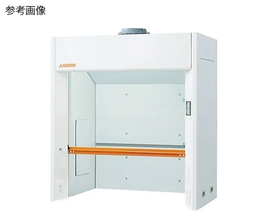 3-3907-11　［Discontinued］Fume Hood Standard (tabletop type) 1200 x 750 x 1400mm　AST-1200