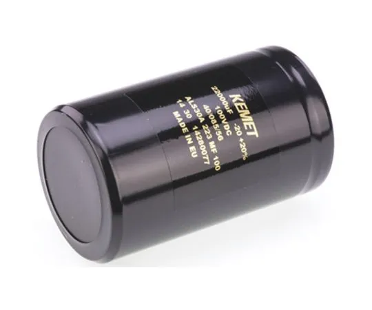 63-4778-17 KEMET 22000μF 100V dc Aluminium Electrolytic Capacitor, Chassis Mount 66 x 105mm +85°C 66mm 105mm ALS30A223MF100