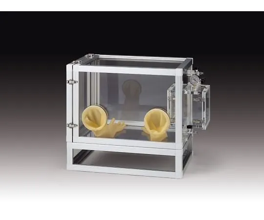 64-3683-42 Glove Box (Aluminum Frame) with Pass Box, ALGB-SUS 700 Type 27894